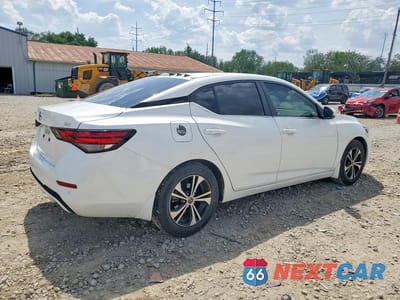 Trzecie zdjęcie samochodu z tyłu: 2023 NISSAN SENTRA SV VIN:3N1AB8CV2PY308326 - miniatura