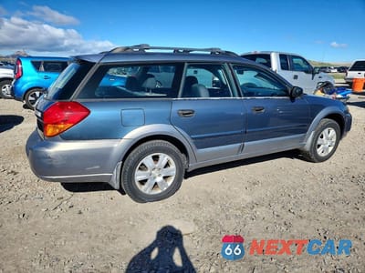 Trzecie zdjęcie samochodu z tyłu: 2005 SUBARU LEGACY OUTBACK 2.5I VIN:4S4BP61C857339356 - miniatura