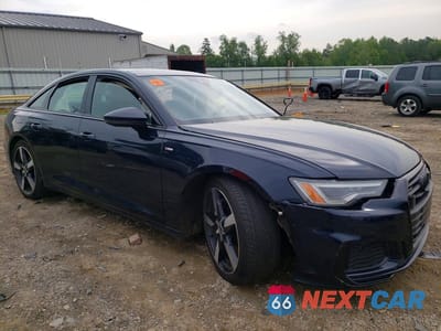 Czwarte zdjęcie samochodu z boku: 2021 AUDI A6 PREMIUM PLUS VIN:WAUL2AF21MN063376 - miniatura