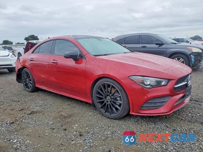 Czwarte zdjęcie samochodu z boku: 2021 MERCEDES-BENZ CLA 250 VIN:W1K5J4GB0MN211005 - miniatura
