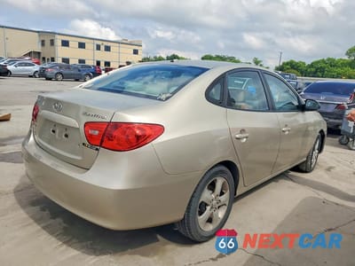 Trzecie zdjęcie samochodu z tyłu: 2007 HYUNDAI ELANTRA GLS VIN:KMHDU46D17U129354 - miniatura