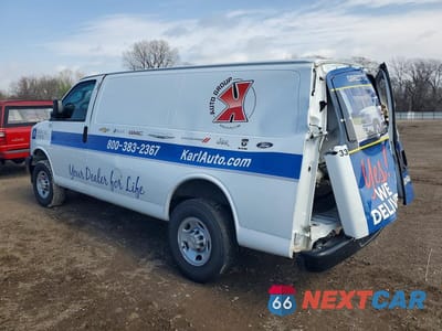 Drugie zdjęcie samochodu z przodu: 2022 CHEVROLET EXPRESS 2500 DELIVERY VAN VIN:1GCWGAF71N1204503 - miniatura