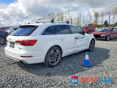Trzecie zdjęcie samochodu z tyłu: 2017 AUDI A4 ALLROAD PREMIUM PLUS VIN:WA18NAF48HA103882 - miniatura