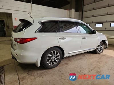 Trzecie zdjęcie samochodu z tyłu: 2013 INFINITI JX35 BASE VIN:5N1AL0MM8DC334737 - miniatura
