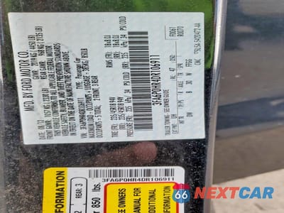 Zdjęcie 12 z 12 samochodu: 2013 FORD FUSION SE VIN:3FA6P0HR4DR106911 - miniatura