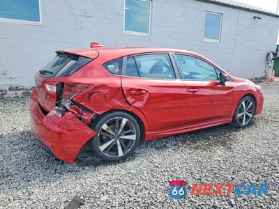 Trzecie zdjęcie samochodu z tyłu: 2018 SUBARU IMPREZA SPORT VIN:4S3GTAM61J3715265 - miniatura