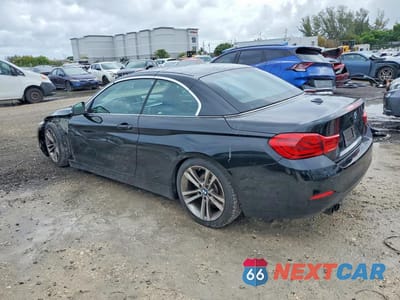 Drugie zdjęcie samochodu z przodu: 2018 BMW 430I VIN:WBA4Z1C56JEC59388 - miniatura