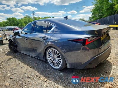 Drugie zdjęcie samochodu z przodu: 2023 LEXUS IS 300 VIN:JTHD81F2XP5050764 - miniatura