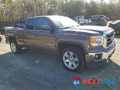 Czwarte zdjęcie samochodu z boku: 2015 GMC SIERRA K1500 SLE VIN:1GTV2UEC1FZ172522 - miniatura