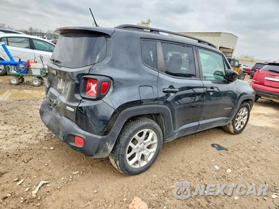 Trzecie zdjęcie samochodu z tyłu: 2015 JEEP RENEGADE LATITUDE VIN:ZACCJABT1FPB83323 - miniatura
