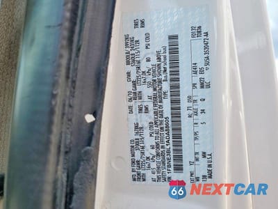 Zdjęcie 13 z 13 samochodu: 2010 FORD ECONOLINE E350 SUPER DUTY WAGON VIN:1FBNE3BL1ADA88605 - miniatura