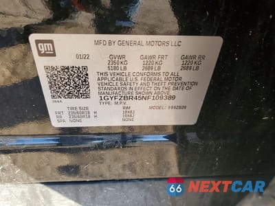 Zdjęcie 13 z 13 samochodu: 2022 CADILLAC XT4 LUXURY VIN:1GYFZBR45NF109389 - miniatura