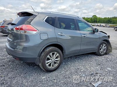 Trzecie zdjęcie samochodu z tyłu: 2015 NISSAN ROGUE SV VIN:KNMAT2MT4FP559966 - miniatura