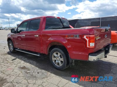 Drugie zdjęcie samochodu z przodu: 2017 FORD F150 SUPERCREW VIN:1FTEW1CP4HFB06236 - miniatura