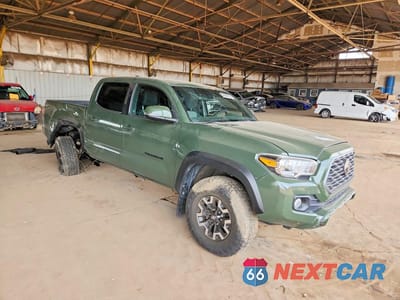 Czwarte zdjęcie samochodu z boku: 2021 TOYOTA TACOMA TRD OFF-ROAD VIN:3TMCZ5AN8MM444255 - miniatura