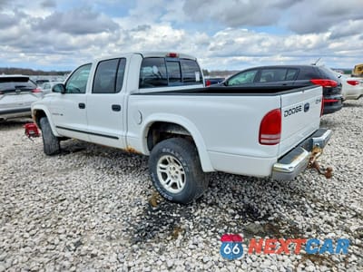 Drugie zdjęcie samochodu z przodu: 2001 DODGE DAKOTA QUAD VIN:1B7HG2AN01S293408 - miniatura