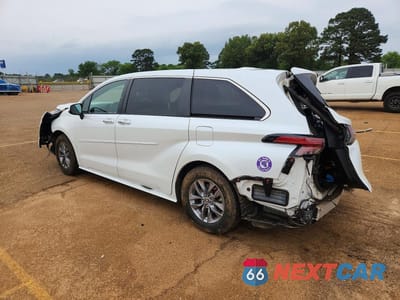 Drugie zdjęcie samochodu z przodu: 2022 TOYOTA SIENNA XLE VIN:5TDYSKFC3NS062183 - miniatura