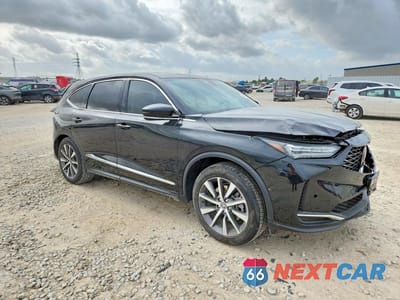 Czwarte zdjęcie samochodu z boku: 2025 ACURA MDX TECHNOLOGY VIN:5J8YD9H44SL006535 - miniatura