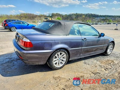 Trzecie zdjęcie samochodu z tyłu: 2006 BMW 325 CI VIN:WBABW334X6PX88869 - miniatura
