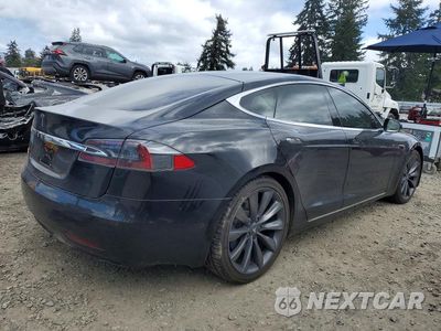 Trzecie zdjęcie samochodu z tyłu: 2017 TESLA MODEL S VIN:5YJSA1E28HF223745 - miniatura