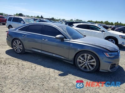 Czwarte zdjęcie samochodu z boku: 2019 AUDI A6 PREMIUM PLUS VIN:WAUL2AF21KN024638 - miniatura