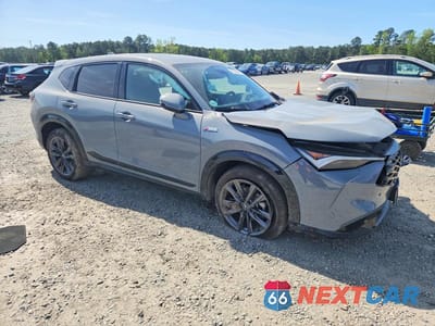 Czwarte zdjęcie samochodu z boku: 2025 ACURA ADX A-SPEC VIN:3HDSA2H5XSM706327 - miniatura