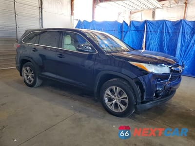 Czwarte zdjęcie samochodu z boku: 2014 TOYOTA HIGHLANDER LE PLUS VIN:5TDBKRFH8ES029903 - miniatura