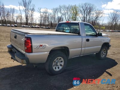 Trzecie zdjęcie samochodu z tyłu: 2006 CHEVROLET SILVERADO K1500 VIN:3GCEK14X56G231204 - miniatura