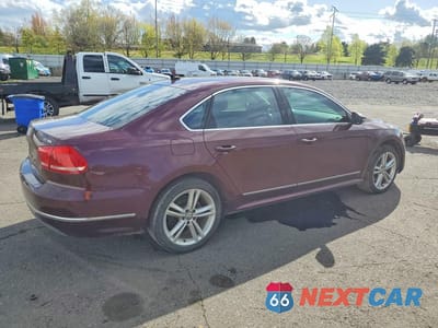 Trzecie zdjęcie samochodu z tyłu: 2012 VOLKSWAGEN PASSAT SEL VIN:1VWCN7A3XCC040313 - miniatura