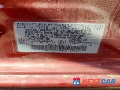 Zdjęcie 12 z 12 samochodu: 2017 NISSAN VERSA 1.6 SV VIN:3N1CN7AP9HK412167 - miniatura