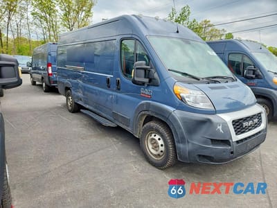 Czwarte zdjęcie samochodu z boku: 2020 RAM PROMASTER 3500 CARGO ** CLN TITLE * PRI FLEET ** VIN:3C6URVJG4LE136165 - miniatura