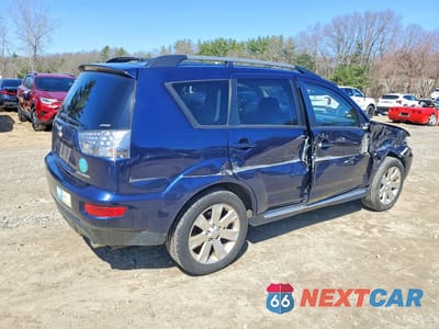 Trzecie zdjęcie samochodu z tyłu: 2013 MITSUBISHI OUTLANDER SE VIN:JA4JT3AW0DU019897 - miniatura
