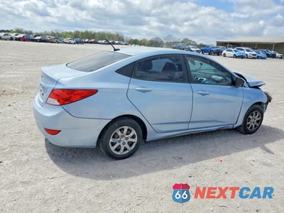 Trzecie zdjęcie samochodu z tyłu: 2014 HYUNDAI ACCENT GLS VIN:KMHCT4AE6EU696879 - miniatura
