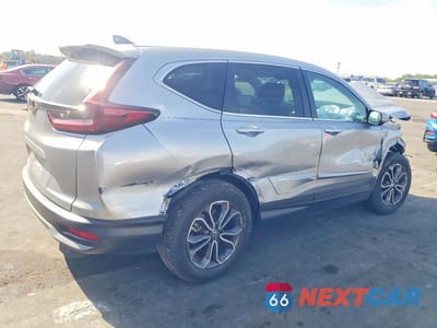Trzecie zdjęcie samochodu z tyłu: 2021 HONDA CR-V EXL VIN:5J6RW1H89ML001796 - miniatura