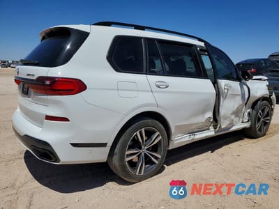Trzecie zdjęcie samochodu z tyłu: 2022 BMW X7 XDRIVE40I VIN:5UXCW2C05N9N07559 - miniatura