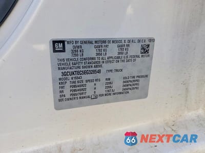 Zdjęcie 13 z 13 samochodu: 2014 CHEVROLET SILVERADO K1500 HIGH COUNTRY VIN:3GCUKTEC5EG328548 - miniatura