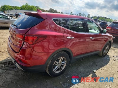 Trzecie zdjęcie samochodu z tyłu: 2017 HYUNDAI SANTA FE SPORT 2.4L VIN:5XYZT3LB5HG435907 - miniatura