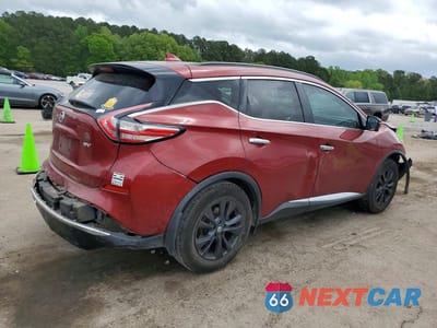 Trzecie zdjęcie samochodu z tyłu: 2018 NISSAN MURANO SV VIN:5N1AZ2MG6JN189377 - miniatura