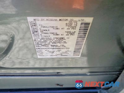 Zdjęcie 12 z 12 samochodu: 2004 INFINITI QX56 BASE VIN:5N3AA08A84N809739 - miniatura