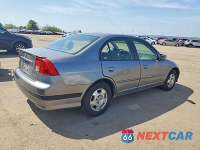 Trzecie zdjęcie samochodu z tyłu: 2004 HONDA CIVIC HYBRID VIN:JHMES96654S009432 - miniatura