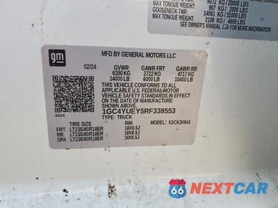 Zdjęcie 13 z 13 samochodu: 2024 CHEVROLET SILVERADO K3500 LTZ VIN:1GC4YUEY5RF338553 - miniatura