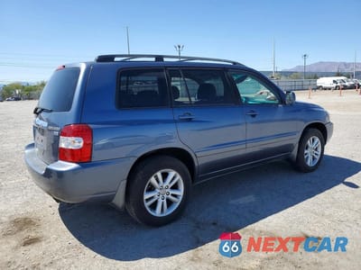 Trzecie zdjęcie samochodu z tyłu: 2006 TOYOTA HIGHLANDER HYBRID VIN:JTEDW21AX60008825 - miniatura