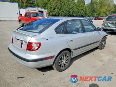 Trzecie zdjęcie samochodu z tyłu: 2005 HYUNDAI ELANTRA GLS VIN:KMHDN56D95U174932 - miniatura
