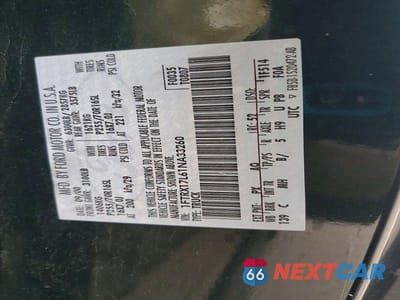 Zdjęcie 12 z 12 samochodu: 2001 FORD F150 VIN:1FTRX17L61NA33260 - miniatura