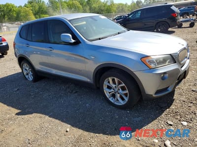 Czwarte zdjęcie samochodu z boku: 2013 BMW X3 XDRIVE35I VIN:5UXWX7C51DL981819 - miniatura