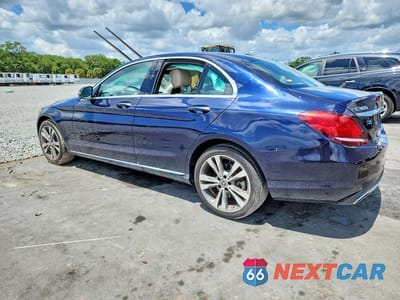 Drugie zdjęcie samochodu z przodu: 2019 MERCEDES-BENZ C 300 VIN:55SWF8DB9KU296576 - miniatura