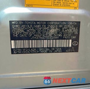 Zdjęcie 10 z 10 samochodu: 2007 LEXUS GS 350 VIN:JTHCE96S370002684 - miniatura
