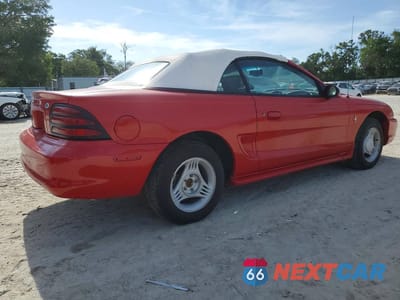 Trzecie zdjęcie samochodu z tyłu: 1995 FORD MUSTANG VIN:1FALP4440SF278514 - miniatura