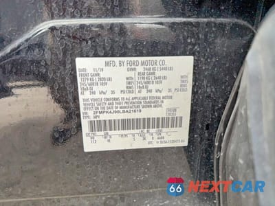 Zdjęcie 10 z 14 samochodu: 2020 FORD EDGE SEL VIN:2FMPK4J90LBA21619 - miniatura