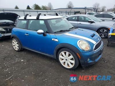 Czwarte zdjęcie samochodu z boku: 2007 MINI COOPER S VIN:WMWMF73517TL92220 - miniatura